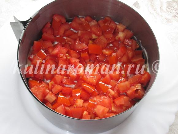 салат с помидорами