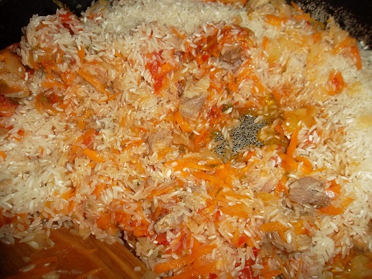 Болгарский перец фаршированный мясом и рисом