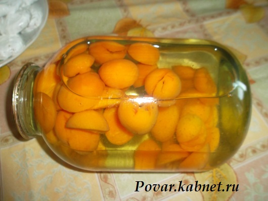 абрикосовый компот рецепт