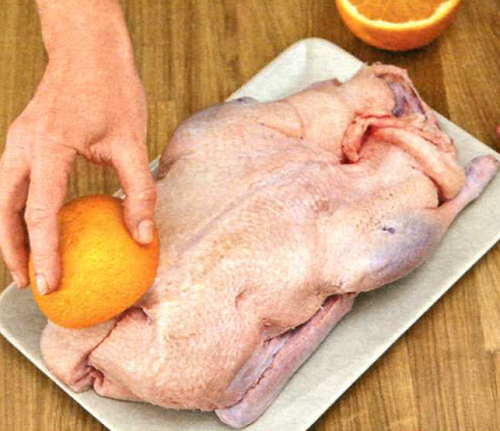 Рецепт утки с апельсинами