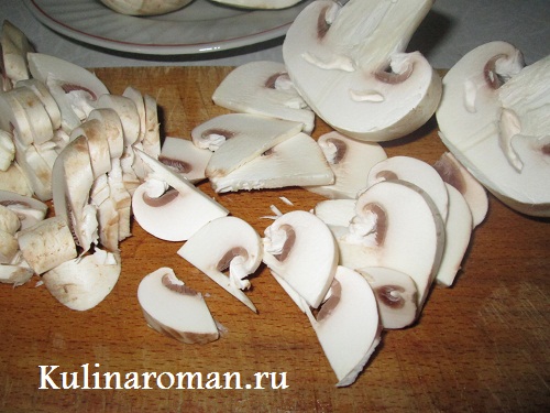 грибной соус из шампиньонов с макаронами