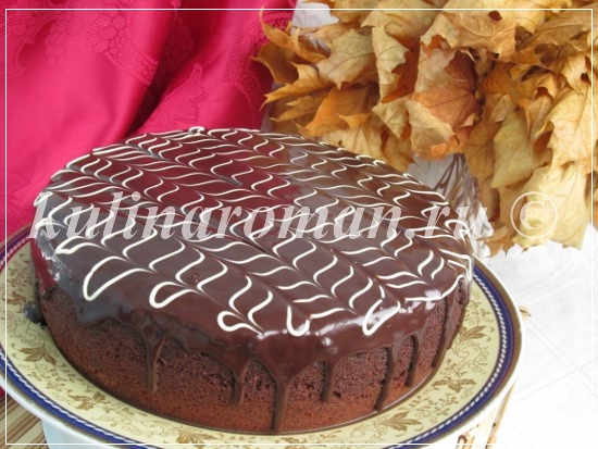 шоколадный кекс в мультиварке