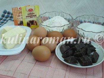 рецепт шоколадного бисквита