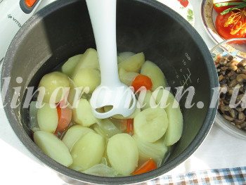 крем суп овощной