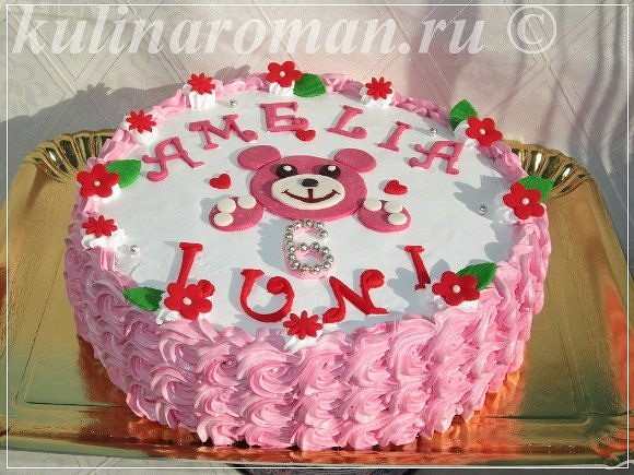 торт для девочки