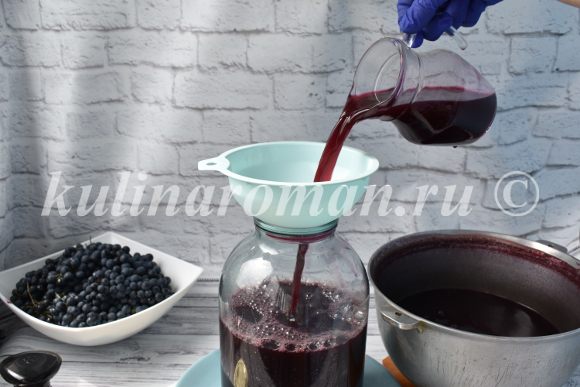 как приготовить виноградный сок