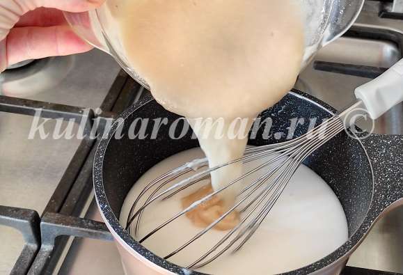 Постный заварной крем на кокосовом молоке и заварной крем — 10 рецептов в домашних условиях