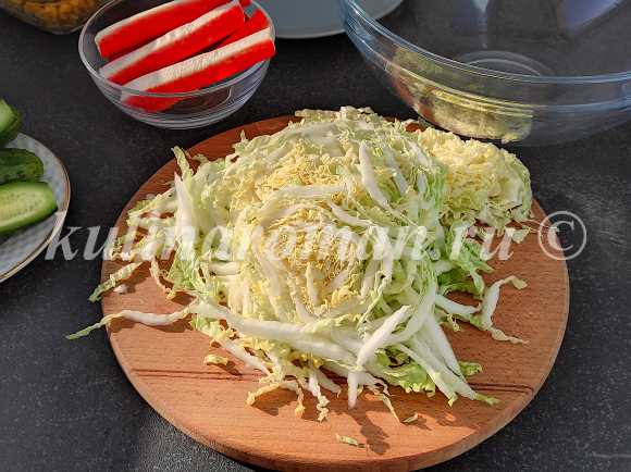 как приготовить салат с капустой