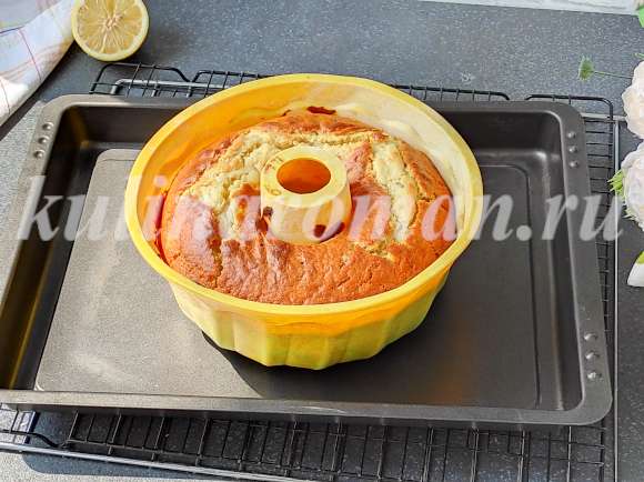 лимонный кекс в духовке