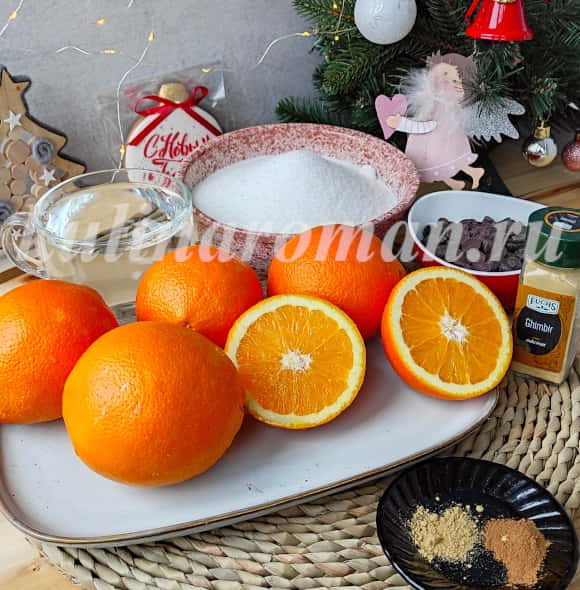 карамелизированные апельсины