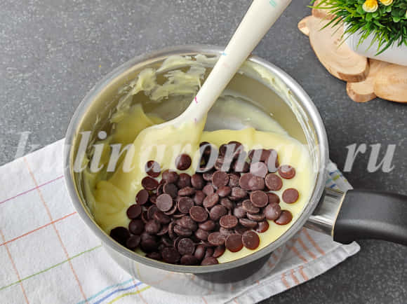 шоколадный крем рецепт